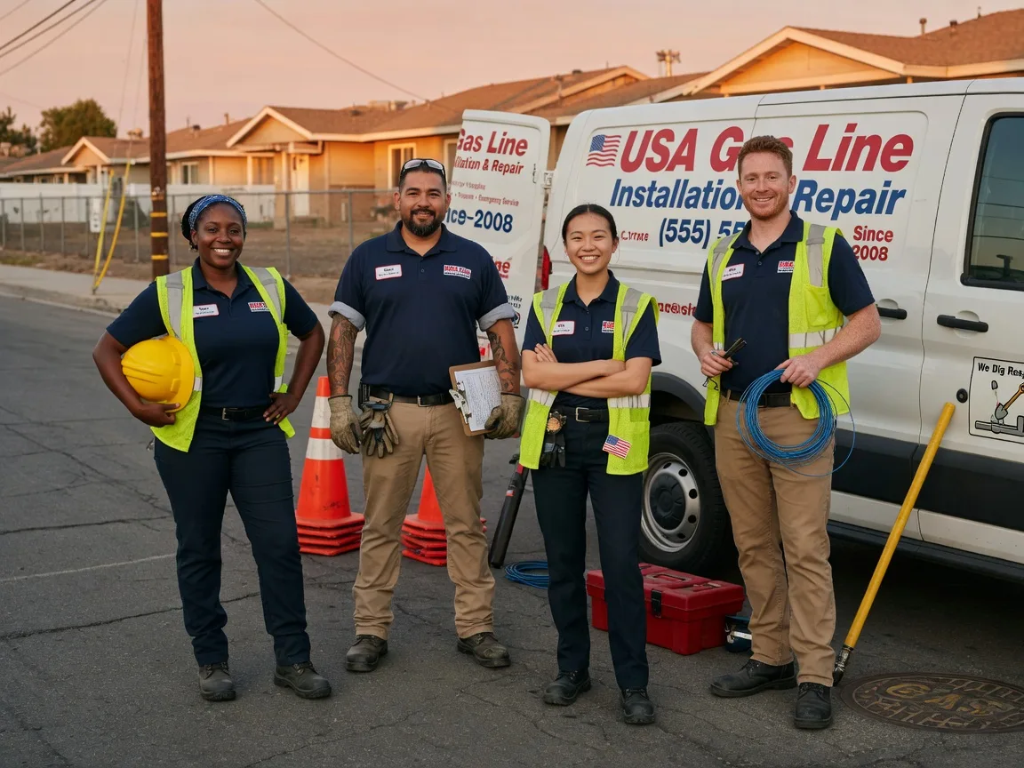 Gas Line Installation company in Covelo, CA
